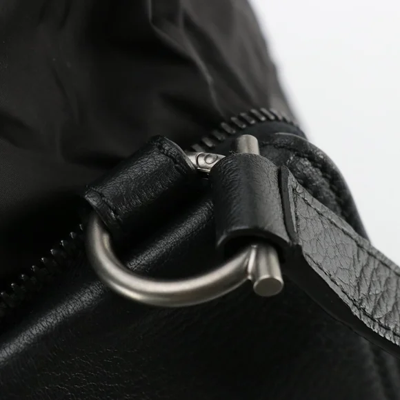 Salvatore Ferragamo Black Duffel Bag